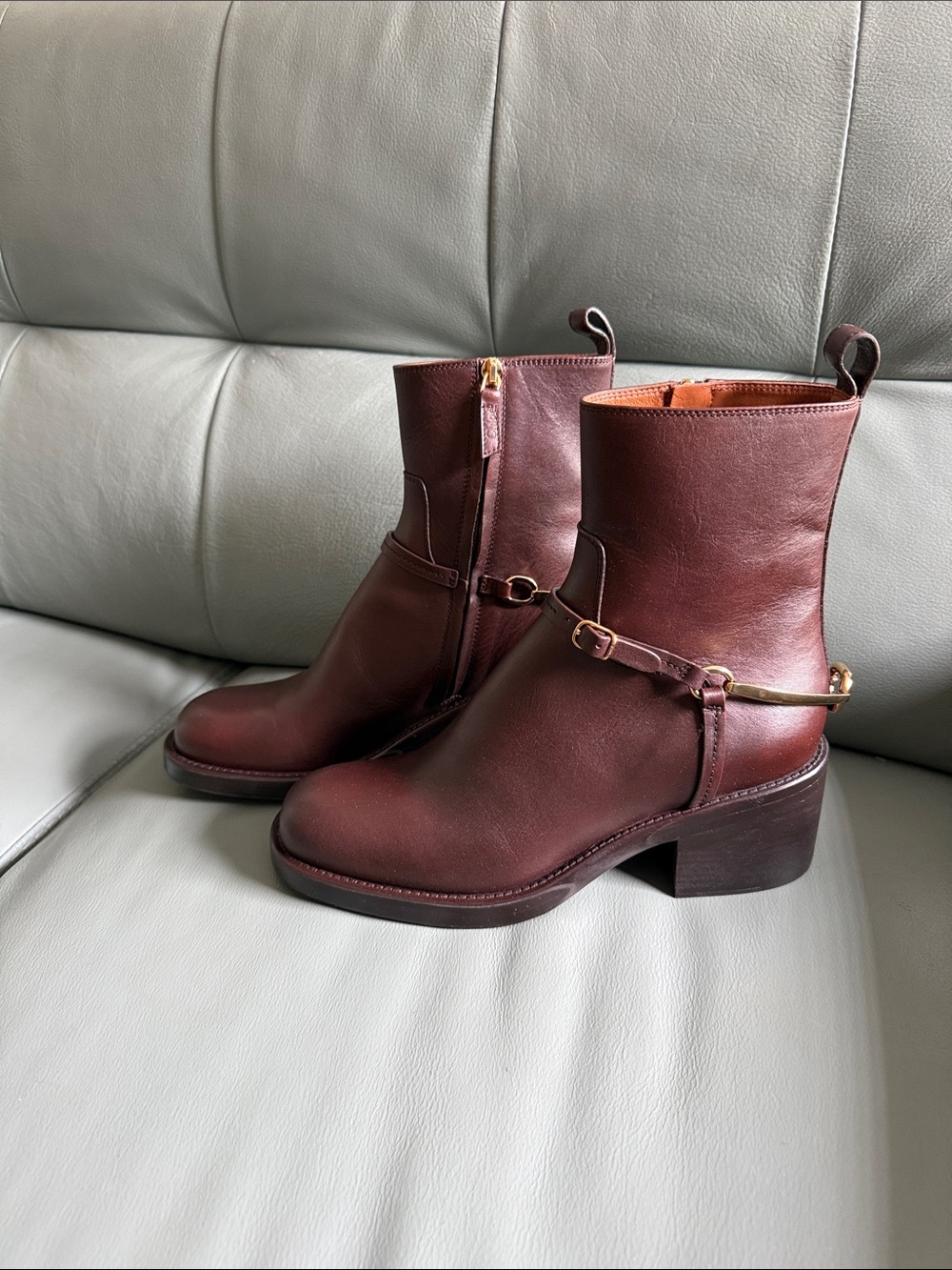 NWT Chloé Authentic Dakota Ankle Boots - Picture 10 of 16